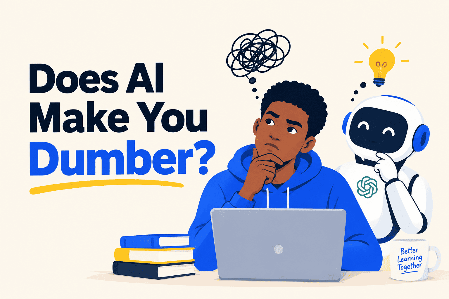 I Let AI Teach Me for Six Weeks. My Recall Collapsed. Here's the 4-Rule Fix